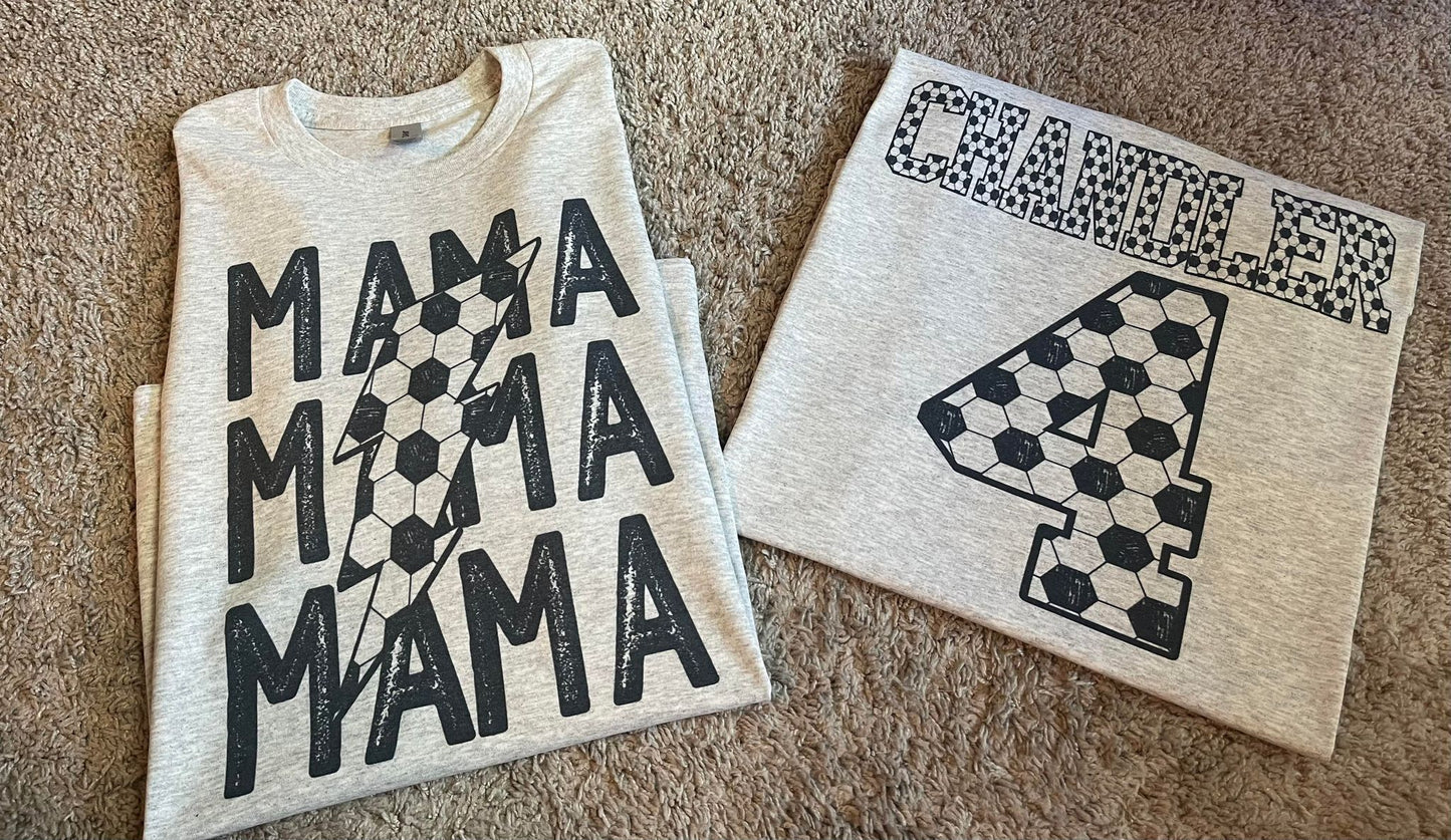 Custom Soccer mama