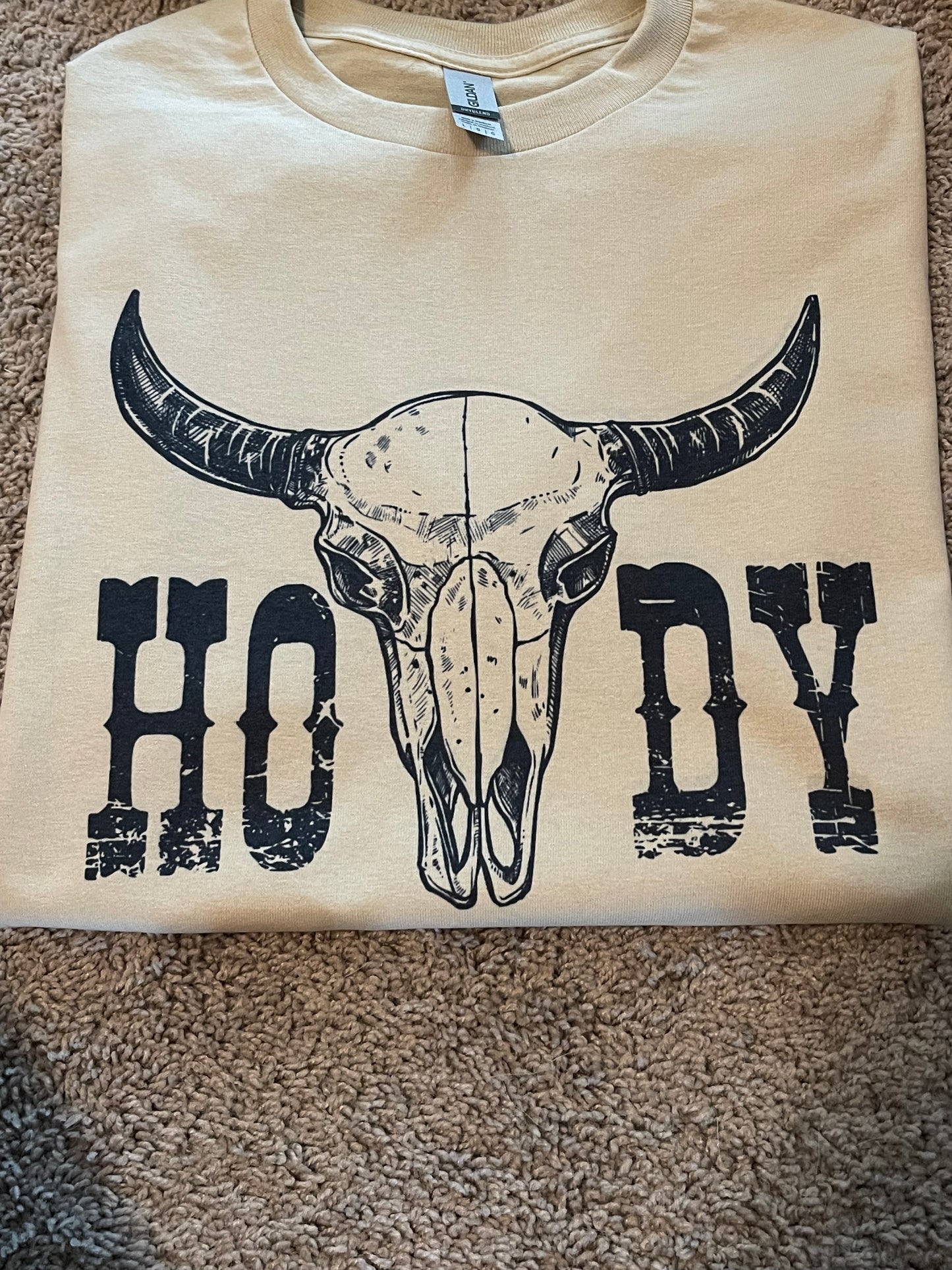 Howdy - bull horns