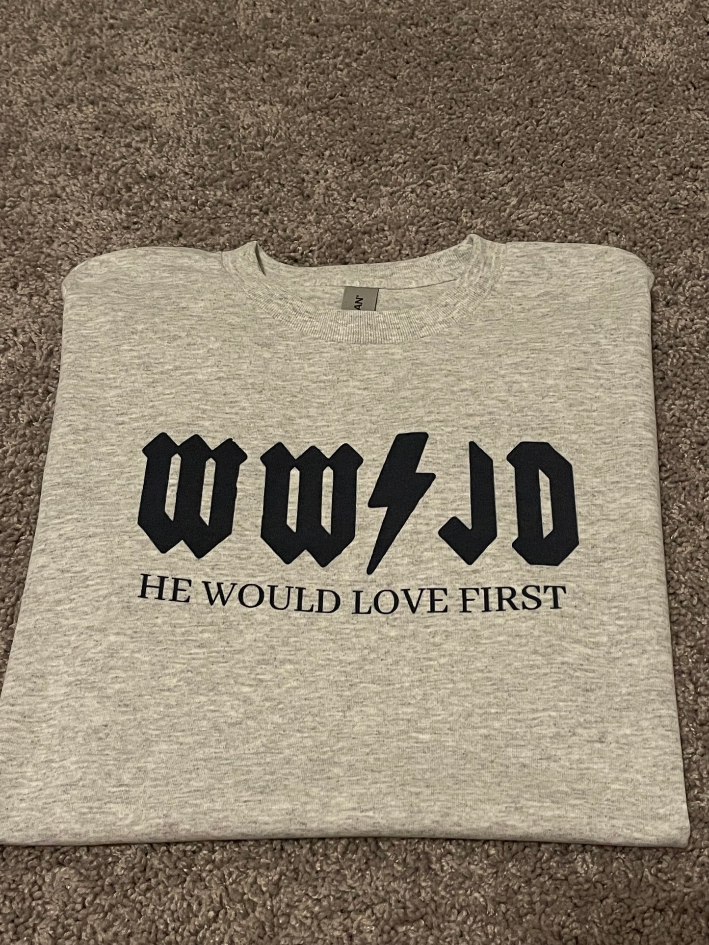 WWJD- He would love first