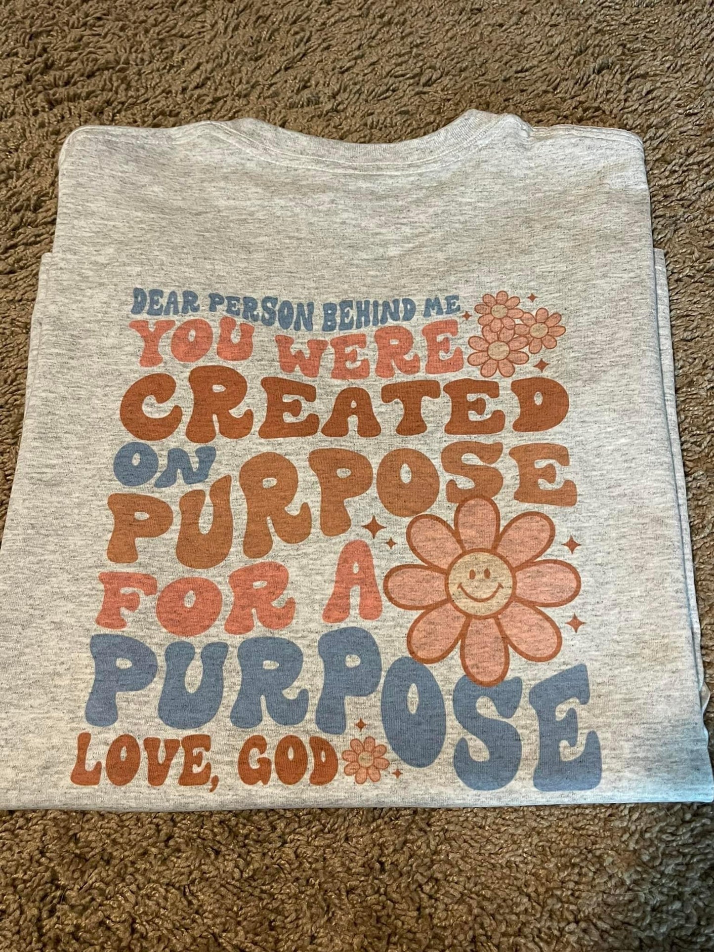 Created For A Purpose Graphic Tee