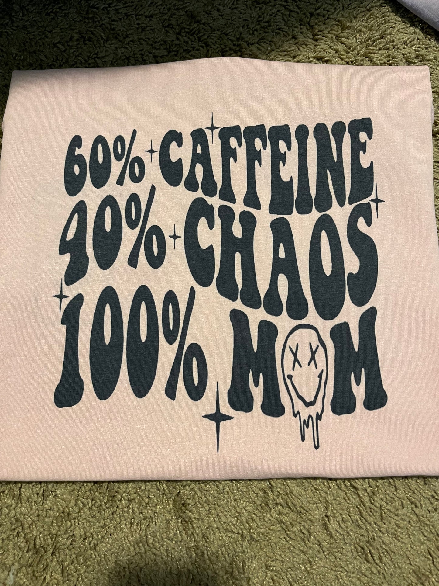 60% Caffeine 40% Chaos 100% MOM