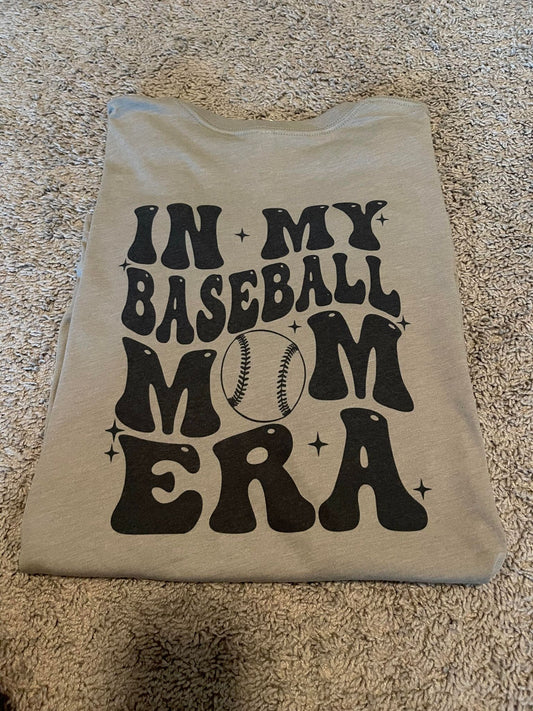 In my baseball mom era