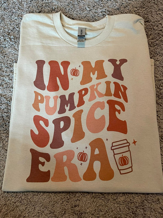 In my pumpkin spice era