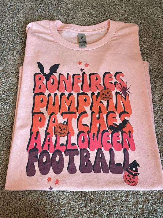 Bonfires, pumpkin patches, Halloween, Football
