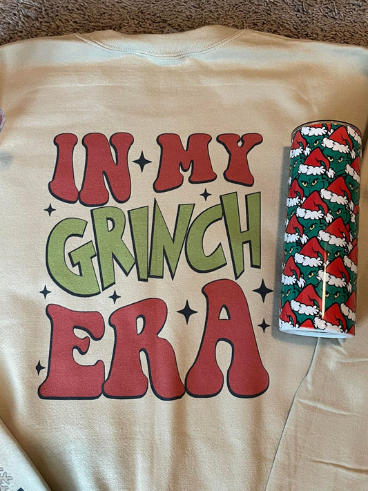 In my Grinch era (tshirt OR sweatshirt ONLY)