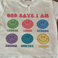God says I am......