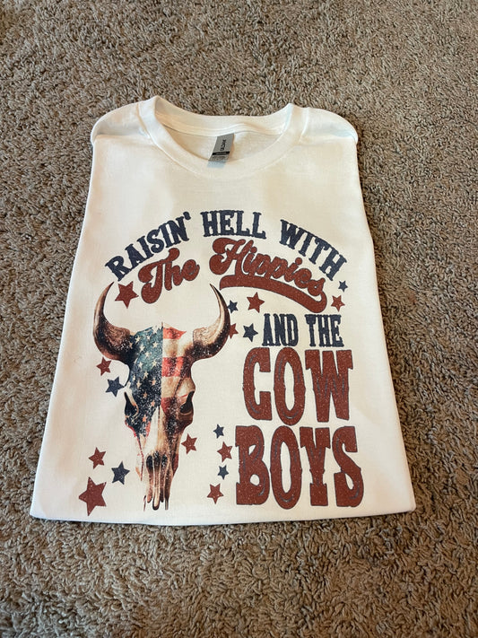 Raisin' hell with the hippies & the cowboys