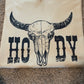 Howdy - bull horns