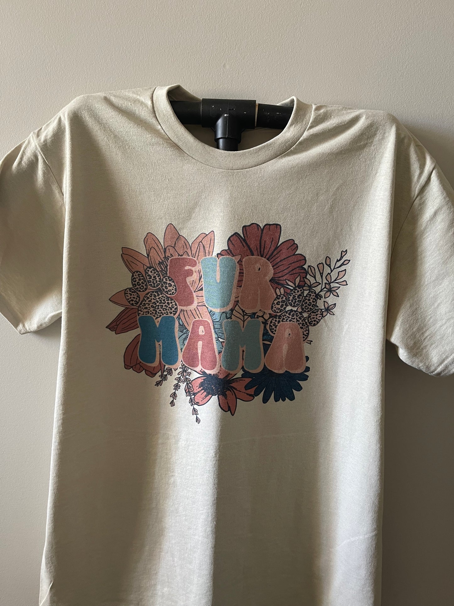 Floral fur mama
