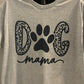 Black & cheetah dog mom