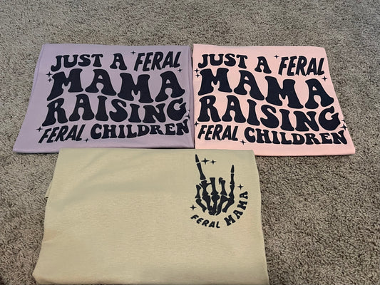Just a feral mama raising feral children