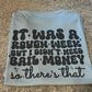 It was a rough week, but I don't need bail money