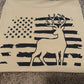 Deer & Flag