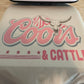 Coors & cattle