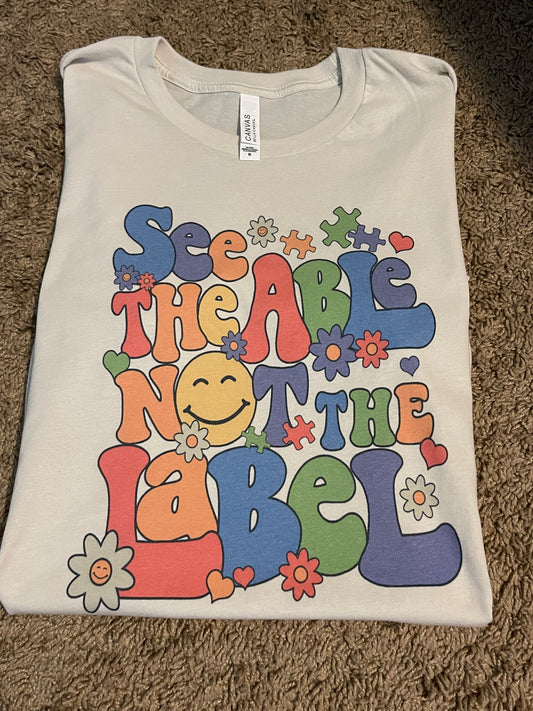 See the able not the label