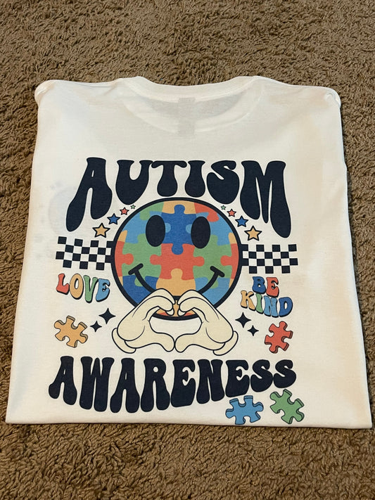 Autism Awareness Hand hearts