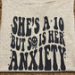 She's a 10, but so is her anxiety