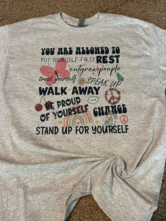 Stand Up For Yourself